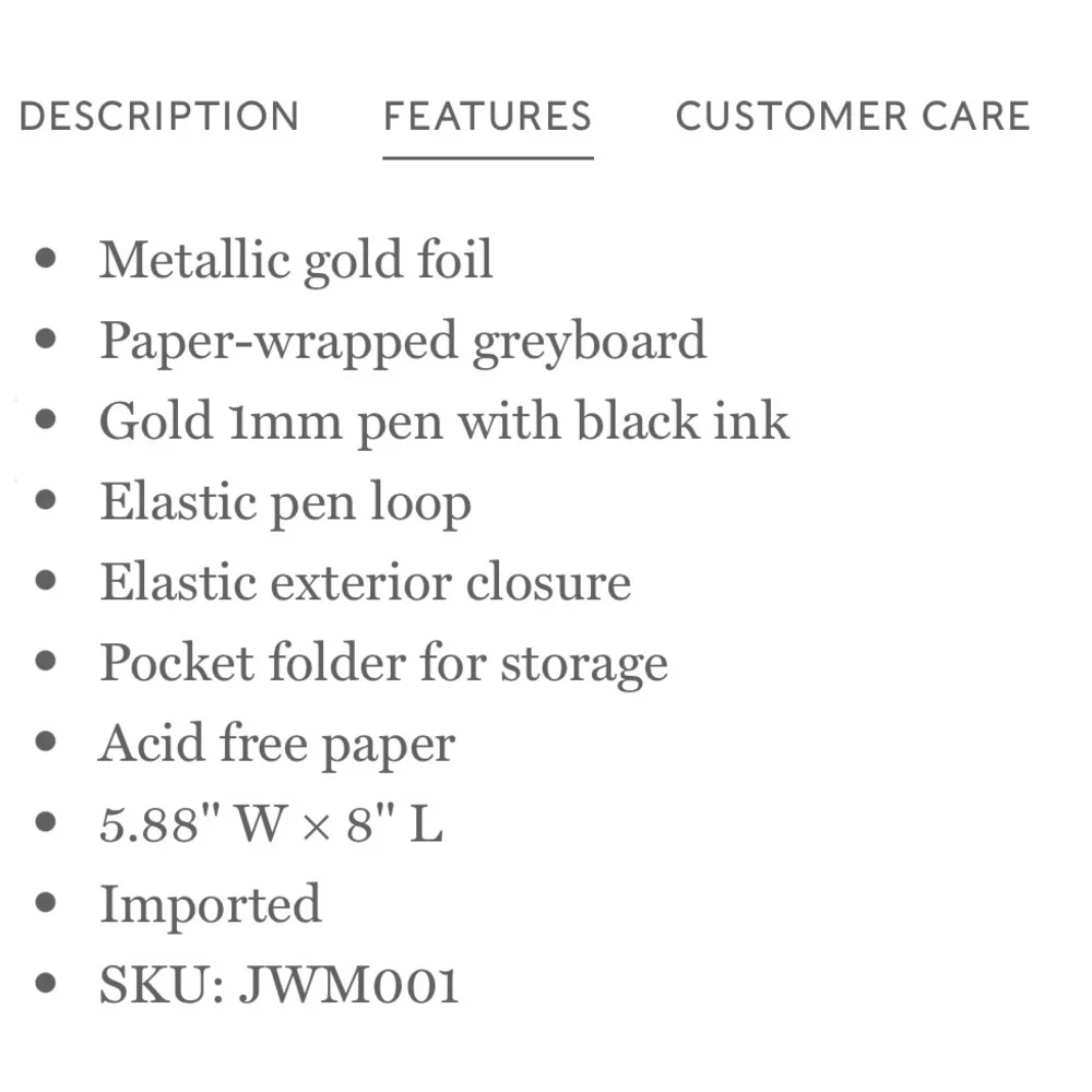 New! Rifle Paper Co. Journal & Notepad - Picture 7 of 12